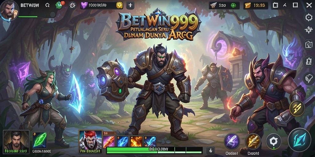 Tampilan gameplay menegangkan di dunia fantasi BETWIN999.