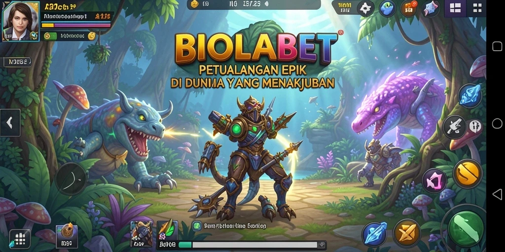 Tangkapan layar gameplay BIOLABET menampilkan petualangan yang mendebarkan.