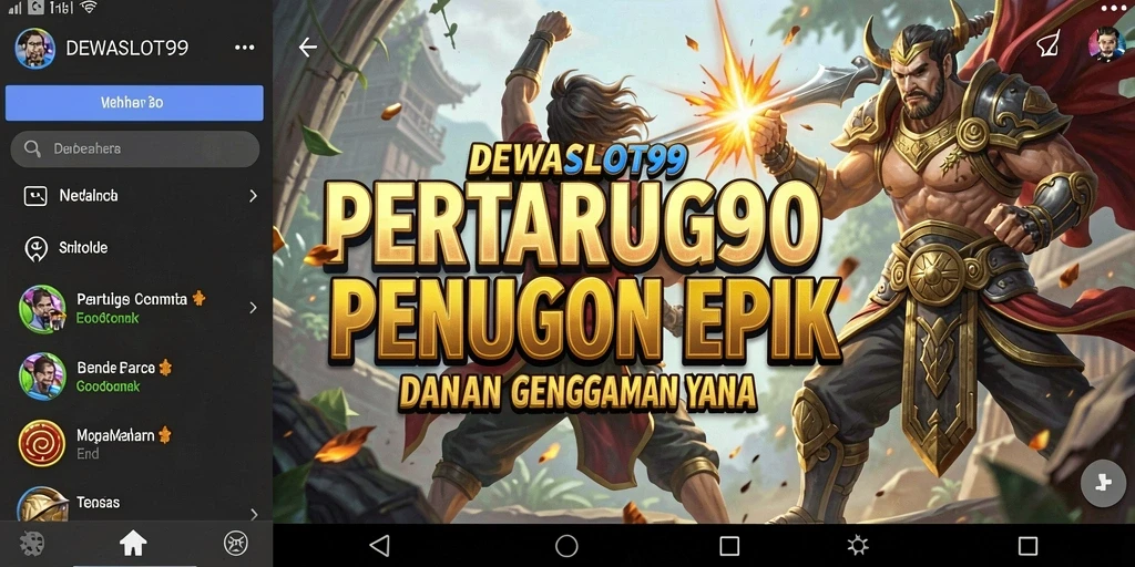 Tampilan seru pertarungan dalam DEWASLOT99 yang penuh aksi.