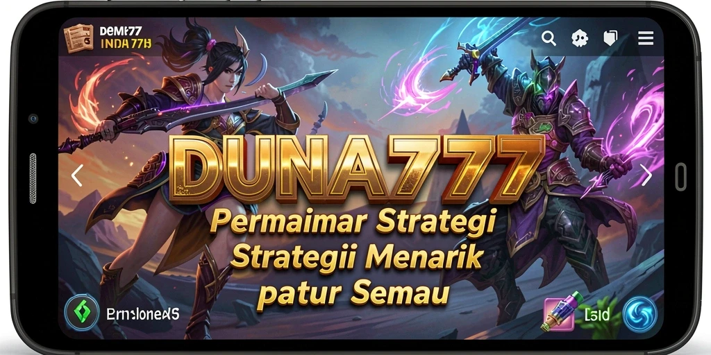 Screenshot DUNIA777 menampilkan gameplay mendebarkan strategi yang seru.