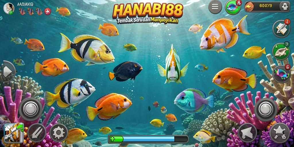 Gameplay seru dan menantang dalam HANABI88, tembak ikan sekarang!