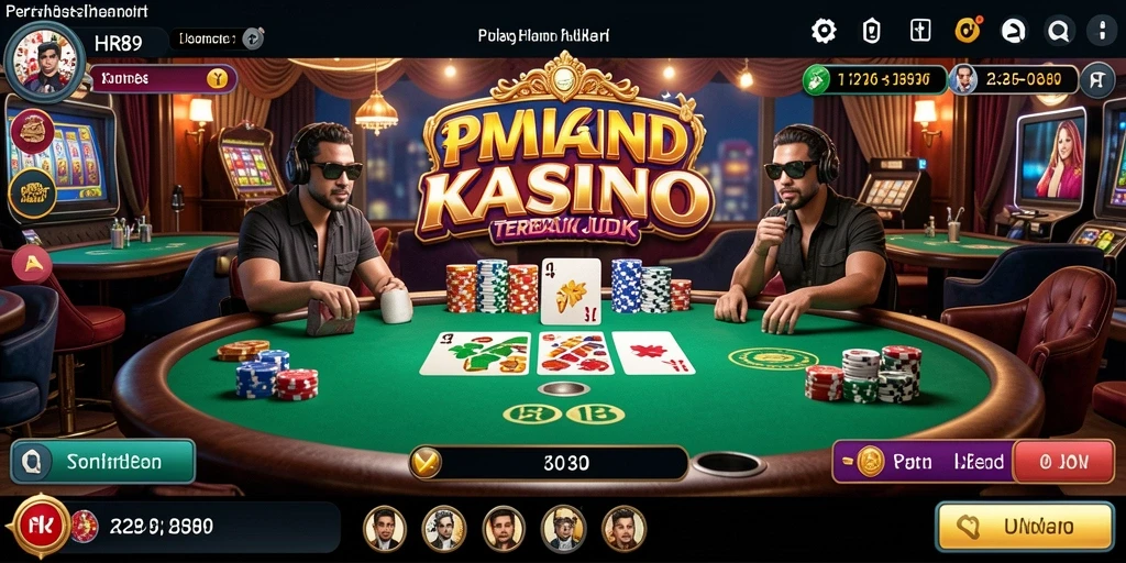 Tampilan menarik dari gameplay Kasino HR89 dengan efek visual yang memukau.