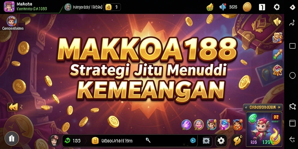 Menampilkan strategi cerdas dalam aksi gameplay MAHKOTA188.