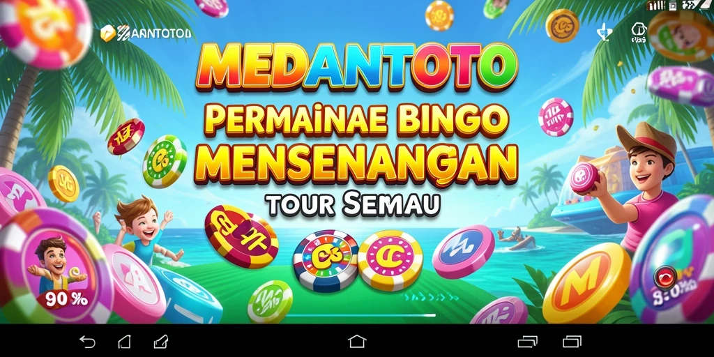 Tampilan gameplay MEDANTOTO yang menarik saat bermain Bingo.