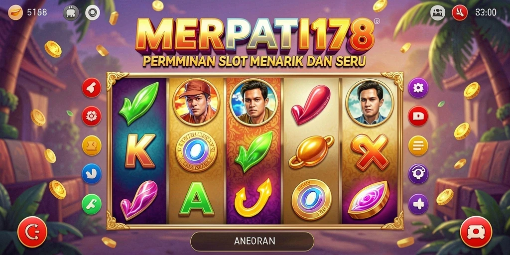 Tampilan gameplay MERPATI178 dengan slot yang menarik.