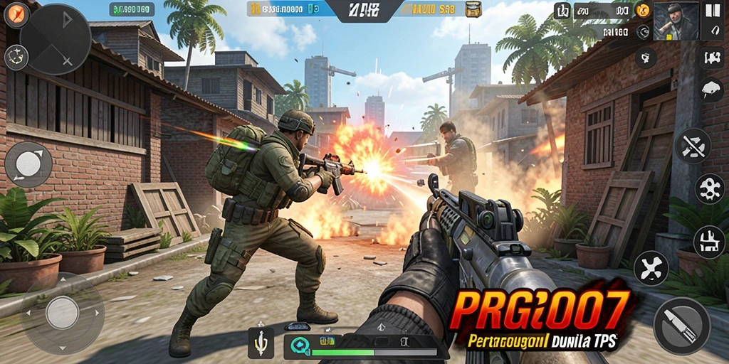 Gameplay seru dan mendebarkan dalam PRG007.
