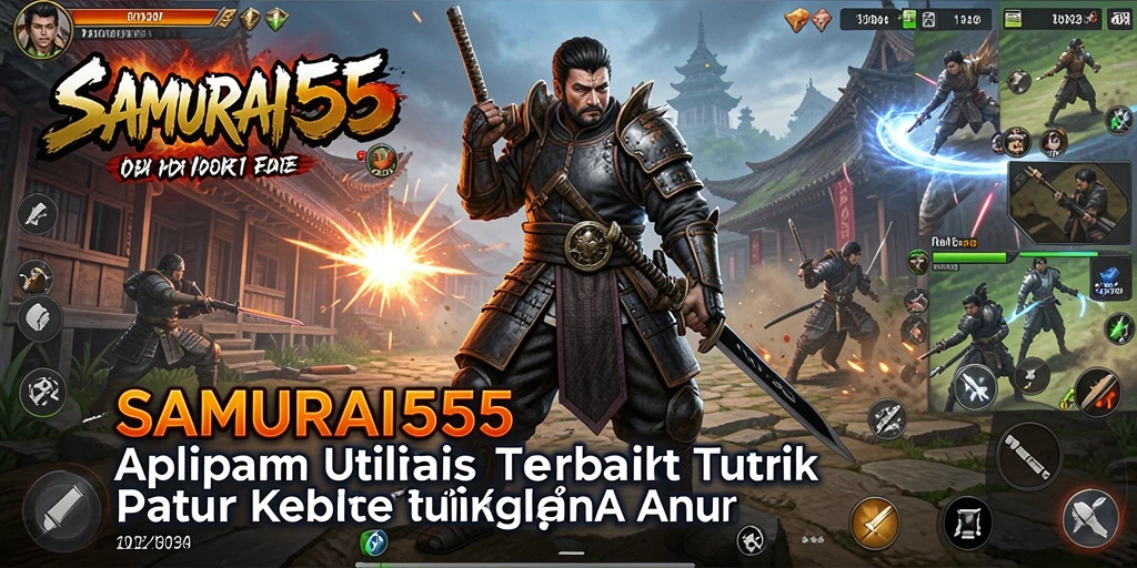 Tampilan antarmuka pengguna SAMURAI555 yang intuitif dan modern.