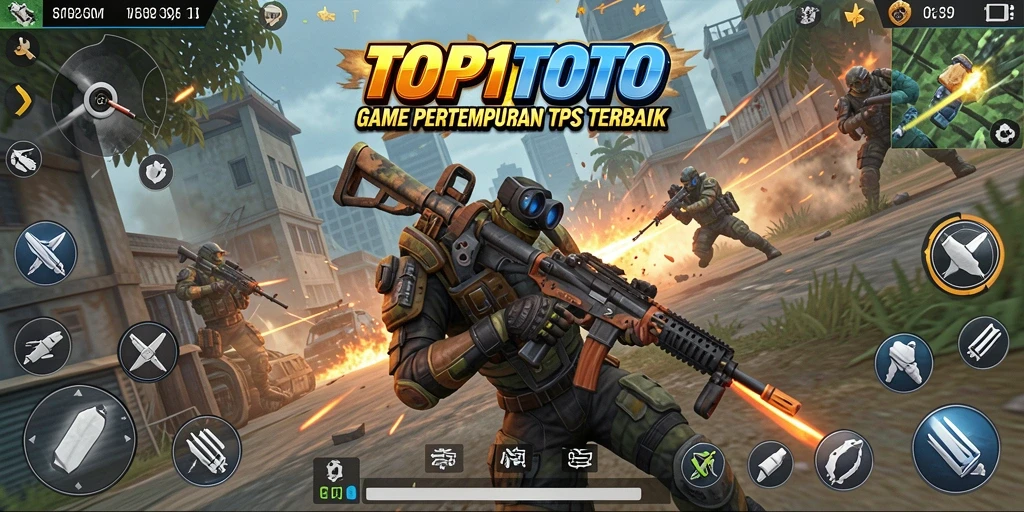 Tangkapan layar dari pertempuran epik dalam TOP1TOTO.