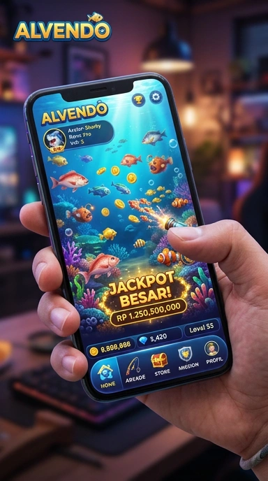Tampilan antarmuka Alvendo yang sederhana dan intuitif.